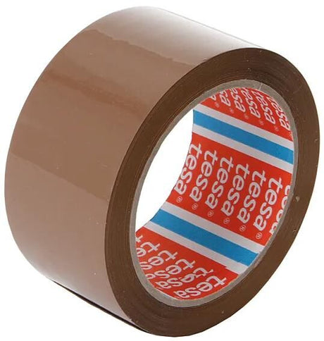 Tesa ruban adhésif pp ruban adhésif pp marron 50 mm, 66 m