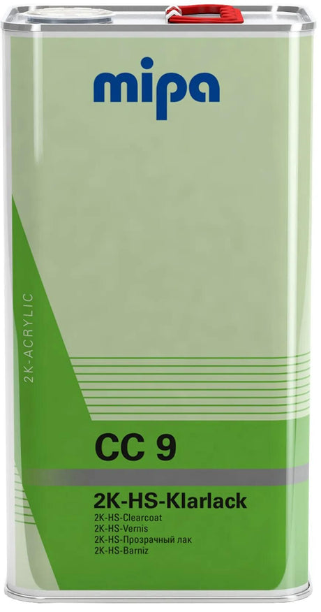 Vernis transparent Mipa cc 9 2k hs peinture transparente cc9 5l