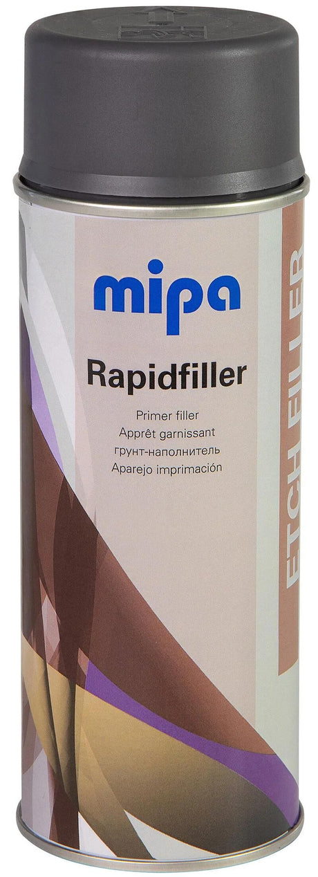 Mipa apprêt de remplissage rapidfiller rapidfiller spray 400ml gris foncé