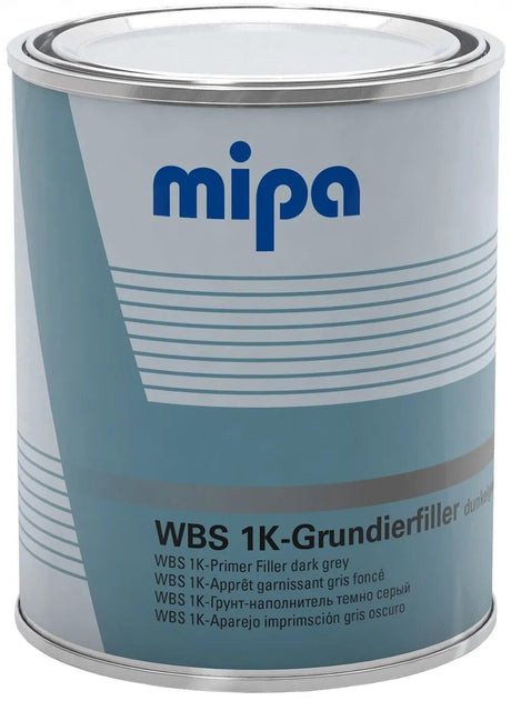 Apprêt Mipa wbs 1k wbs 1k apprêt de remplissage gris foncé
