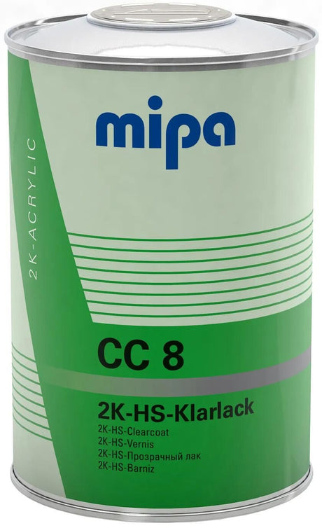 Mipa clear coat cc 8 2 composants hs clear pain