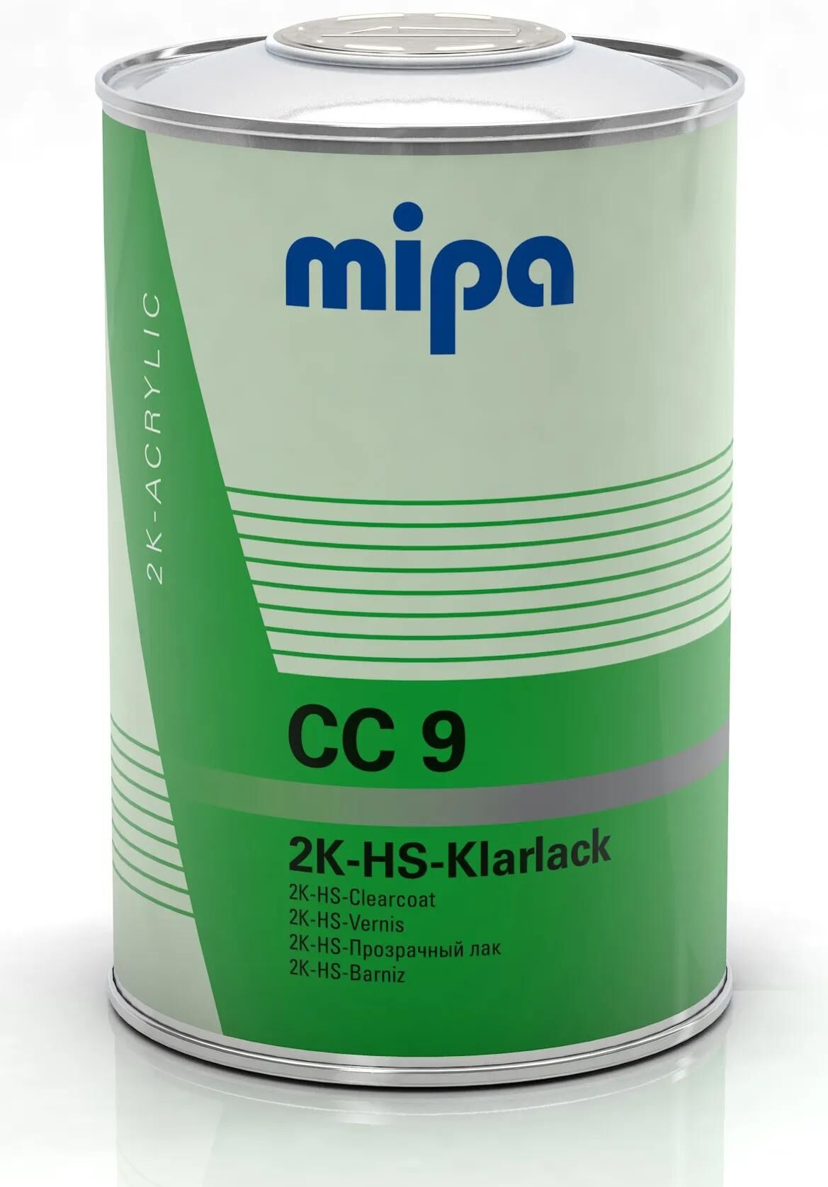 Vernis transparent Mipa cc 9 2k-hs peinture transparente cc9 1l