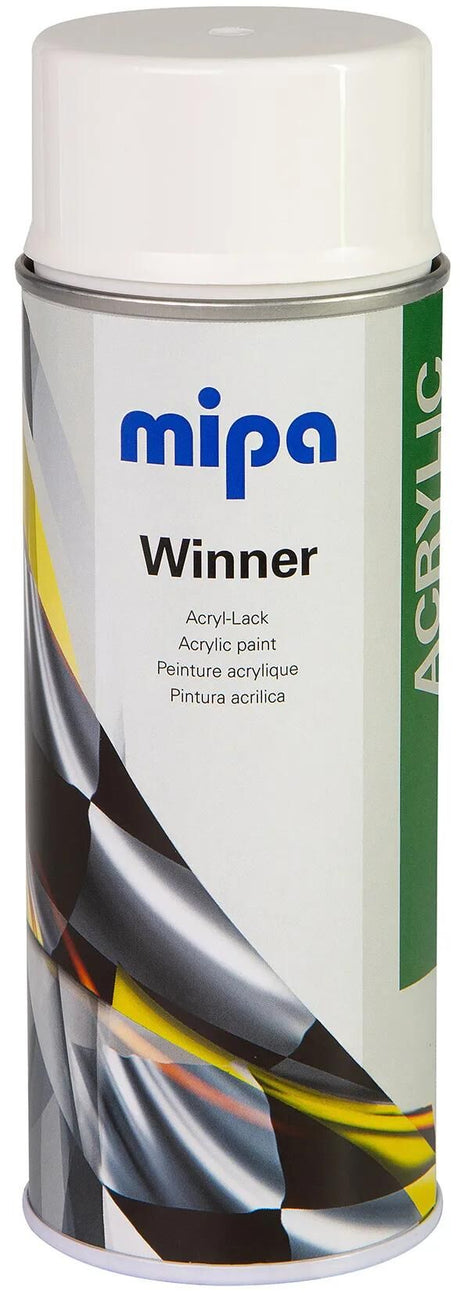 Mipa peinture automobile gagnant laque acrylique blanc glo 400 ml
