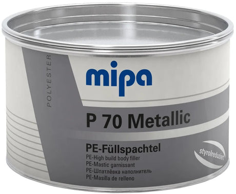 Remplisseur Mipa p70 métal. mastic de remplissage p70 1kg