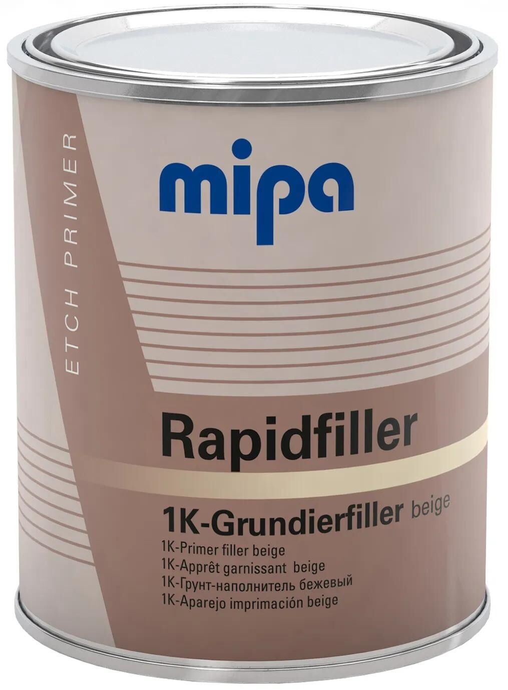 Mipa apprêt de remplissage rapidfiller ds.rapidfiller 1000ml beige
