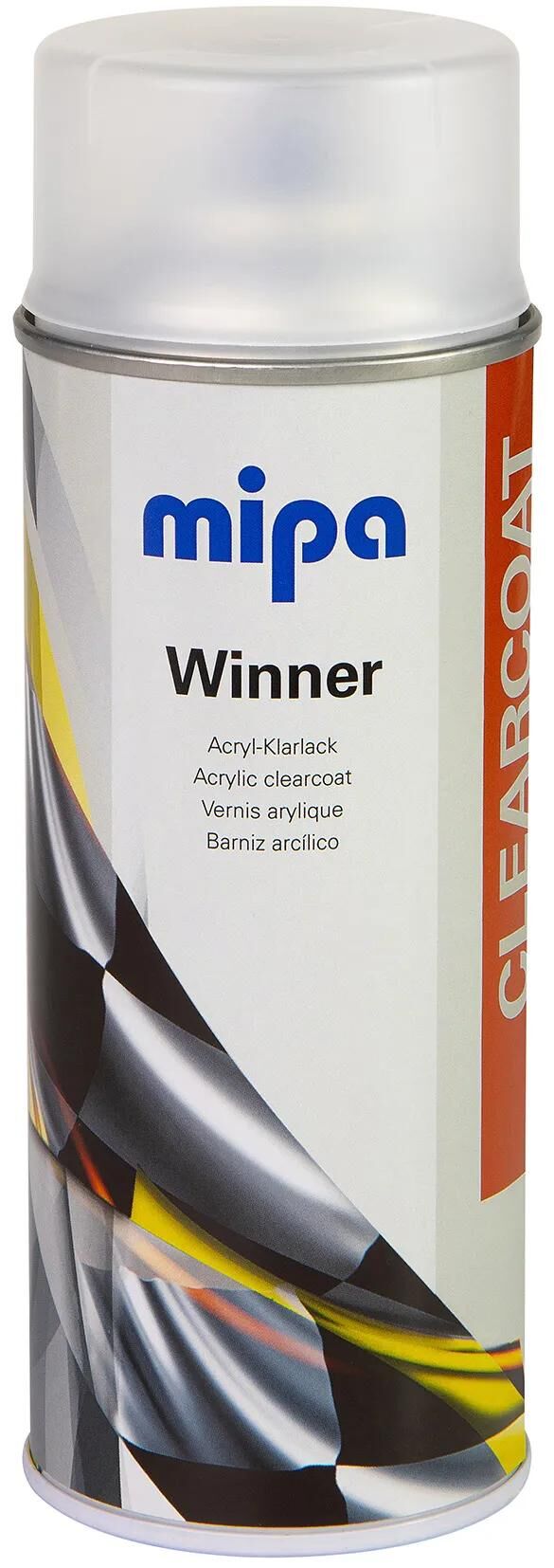 Mipa Clear Coat Winner Peinture acrylique transparente mate 400 ml