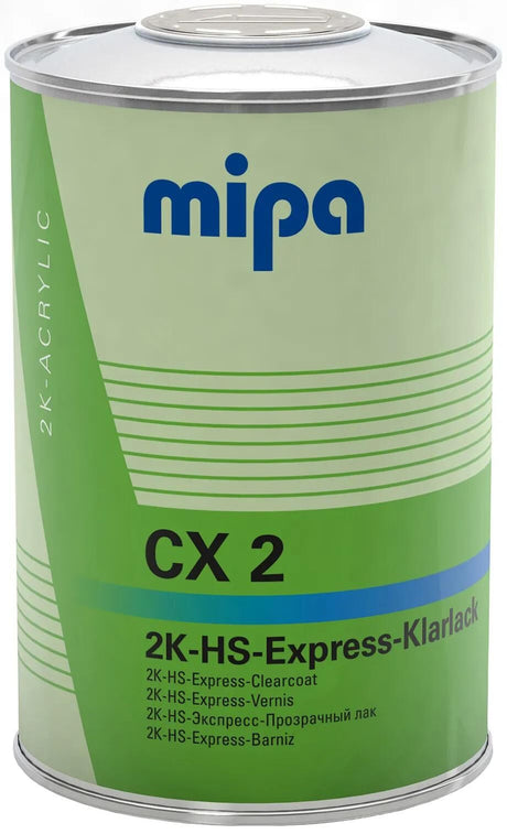 Couche transparente Mipa cx 2 . Peinture transparente express 2k cx 1l
