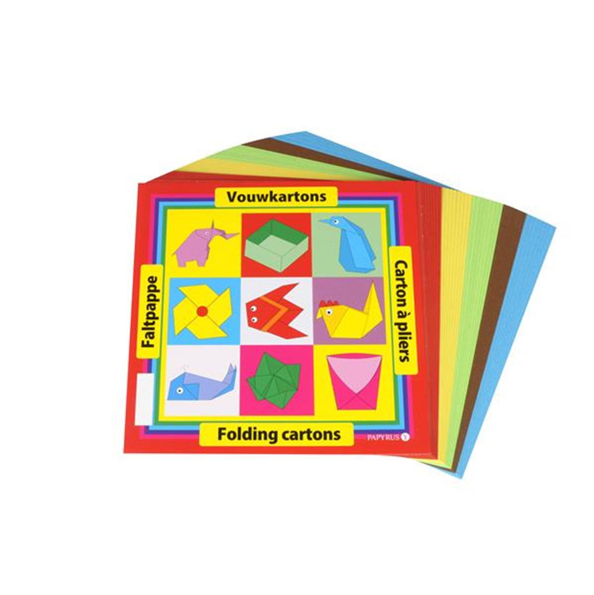 Cartons pliants 20x20cm 40 feuilles