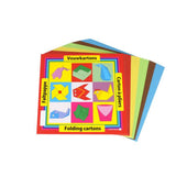 Cartons pliants 12x12cm 40 feuilles