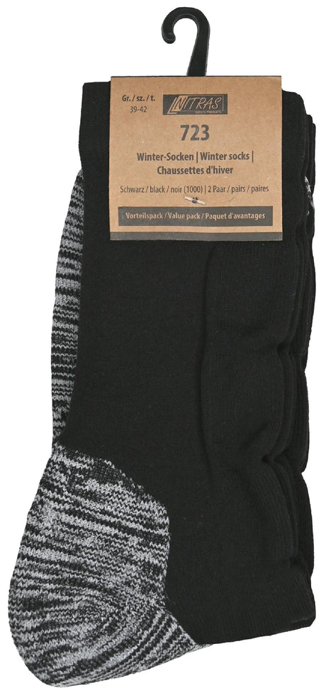 Nitras sécurité nitras chaussettes hiver chaussettes d'hiver sw gr.43-46 nitras 1pk avec 2 paires