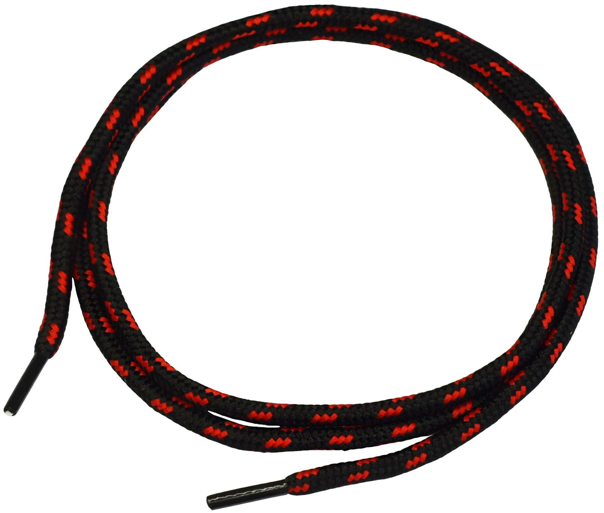 Nitras lacets de sécurité nitras lace 90 cm noir rouge