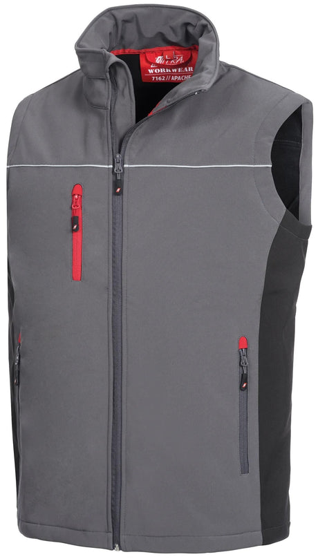 Gilet softshell Nitras de sécurité Nitras motion tex taille de gilet softshell léger. m motion tex gris clair sw