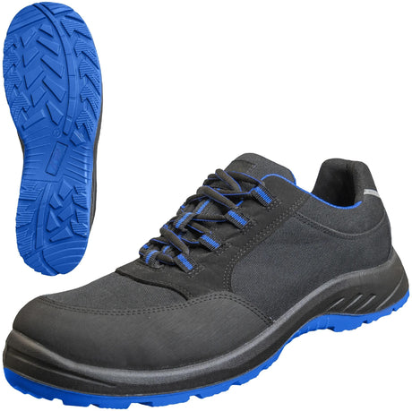 Nitras sécurité Nitras chaussure basse chaussures de sécurité à marche solide gr. 41 solid step bleu moyen