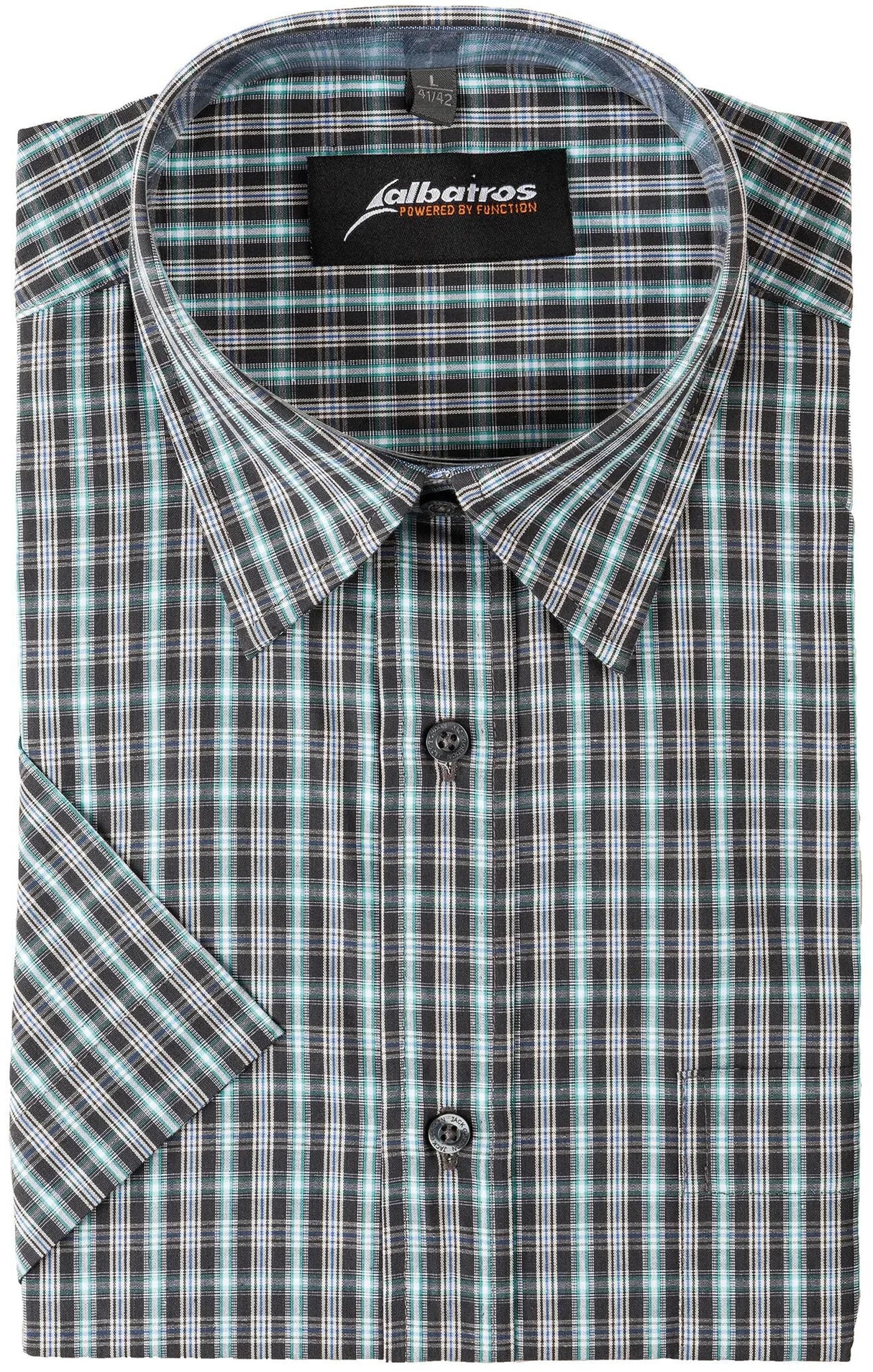 Chemise Albatros chemises bronze 1 2 manches gr. 39 gris soigné