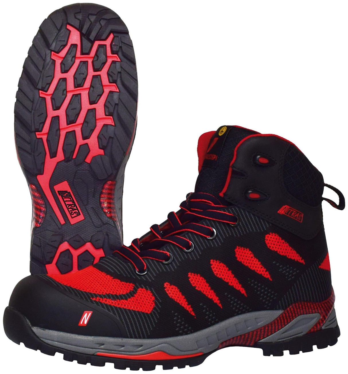 Nitras sécurité Nitras chaussure de travail haute pro step ii bottes de sécurité gr. 46 nitras pro étape ii