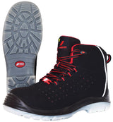 Nitras safety chaussure de travail haute nitras micro step ii bottes de sécurité gr. 44 nitras micro étape ii