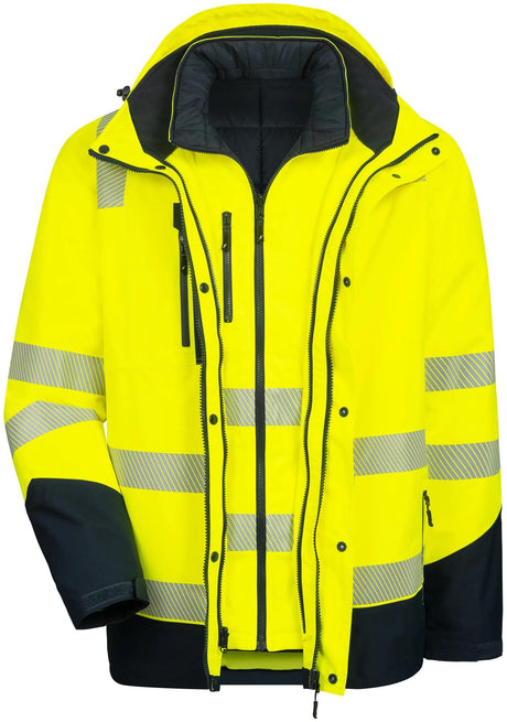 Veste fluorescente de sécurité Nitras motion tex viz plus de vestes gr. l nitras motion tex à savoir