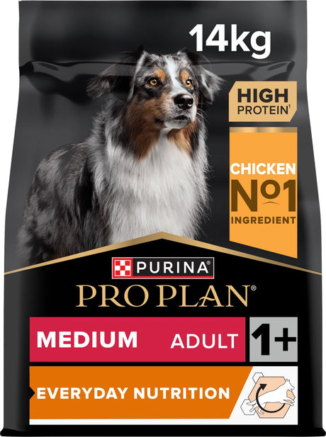 Pro Plan Medium Adult Everyday Nutrition - Nourriture sèche pour chien - Poulet - 14 kg