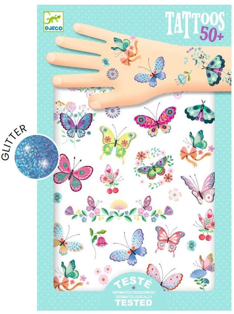 Djeco papillons de rêve - fsc mix craft set papillons.