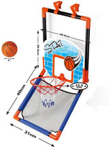 Jouets Lobbes, par exemple jouets de planche de basket Lobbes pour utilisation sur porte et debout - ensemble de basket-ball.