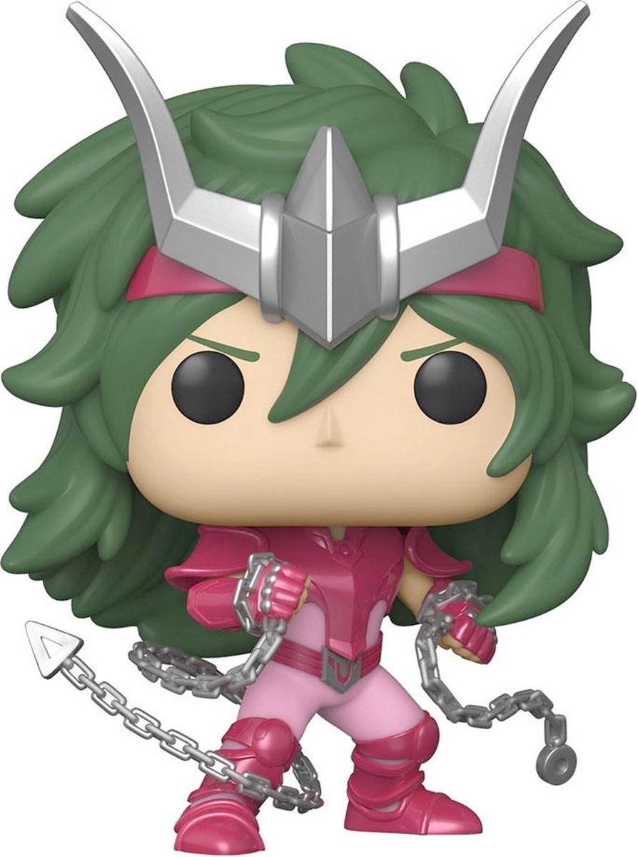 Funko saint seiya-pop! animation andromeda shun figurine collector 9 cm - multicolore