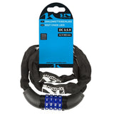 M-Wave Chain Lock avec verrouillage numéro Ø3.5 * 900 mm - noir