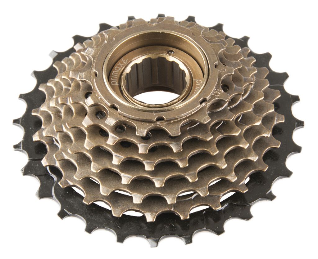 Primax E FreeWheel 7 Speed ​​14-28T Black-Brown in Box