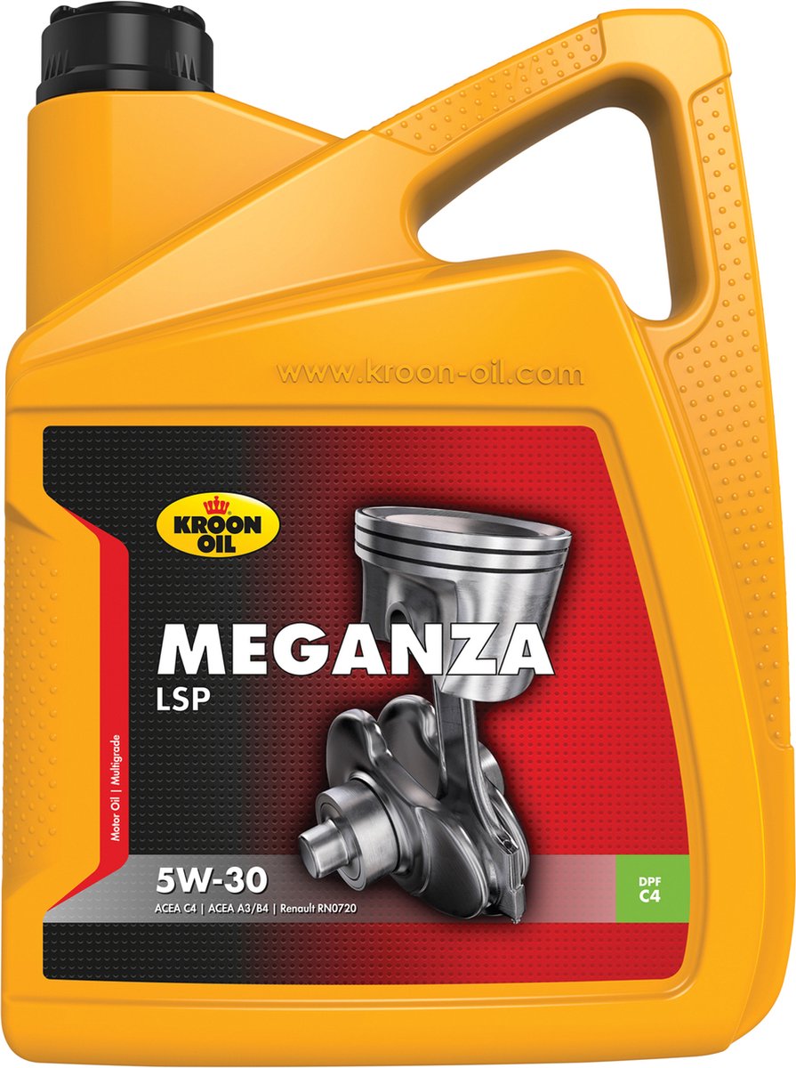 Kroon-oil megaza lsp - huile moteur 5w-30 - acea c4 - 5 litres - low-saps