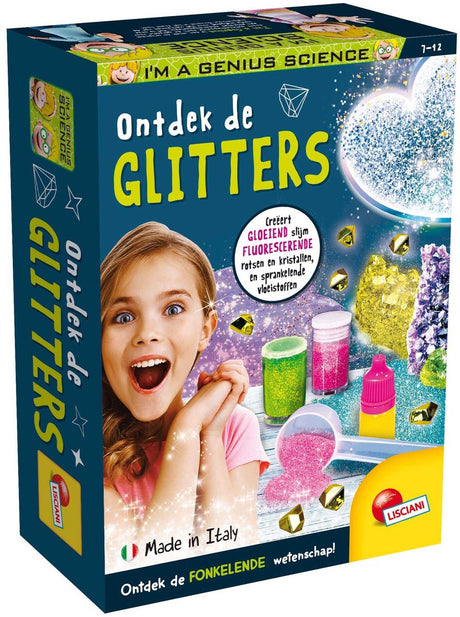 Lisciani je suis un génie de la science de poche - découvrez les paillettes