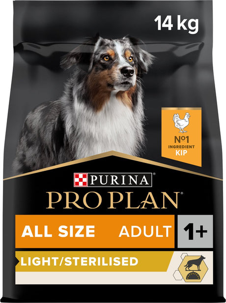 Pro plan purina light stérilisé adulte - nourriture pour chien - poulet - 14 kg
