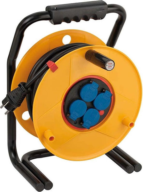 Brennerstuhl brobusta bretec ip44 enrouleur de câble pour construction industrielle 25m h07rn-f 3g2.5 *fr*