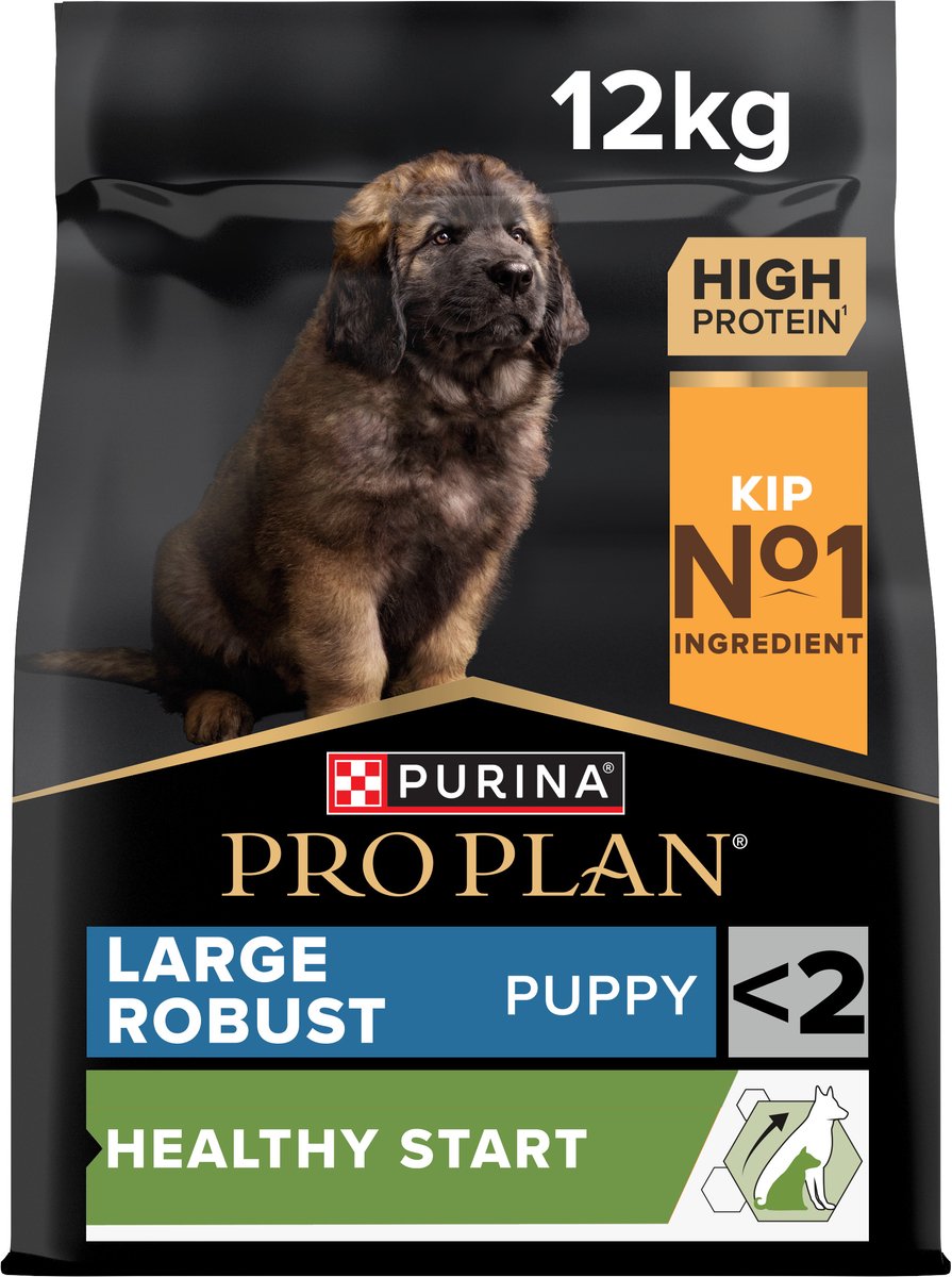 Pro plan purina grand chiot robuste - nourriture pour chien - poulet - 12 kg