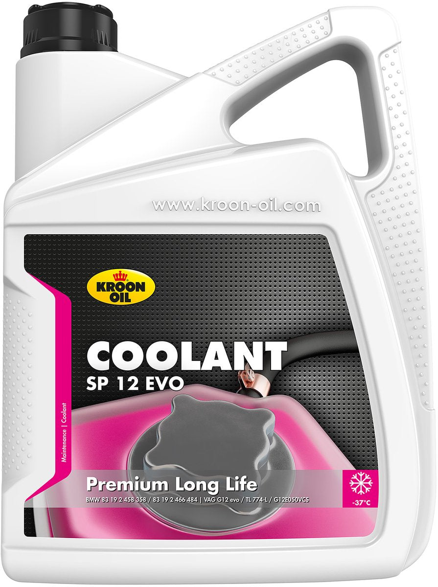 Liquide de refroidissement Kroon-oil sp 12 evo - longue durée de vie - 5 litres