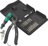 Jeu d'outils de rivetage de chaîne Wera 9532 . kit d'atelier de rivetage de chaîne 9532