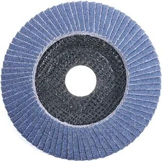 Norton lamellenscheibe vulcan r842 meule lamellaire 125 x 22,2 mm k 40 droite
