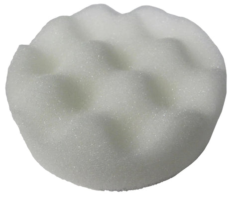 Tampon mousse éponge de polissage Norton blanc 80x25mm