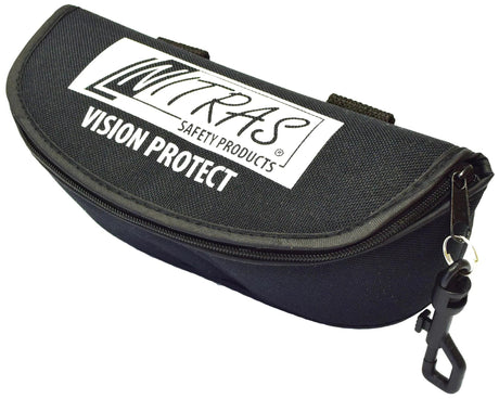 Nitras safety étui à lunettes nitras étui à lunettes textile noir