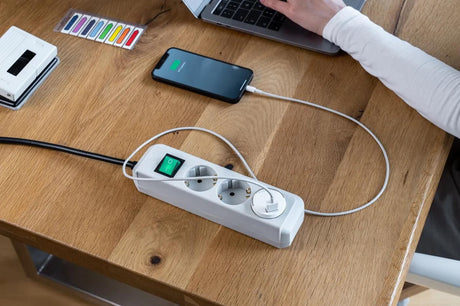 Brennerstuhl adaptateur prise usb adaptateur chaise brûlante 2.4a, blanc