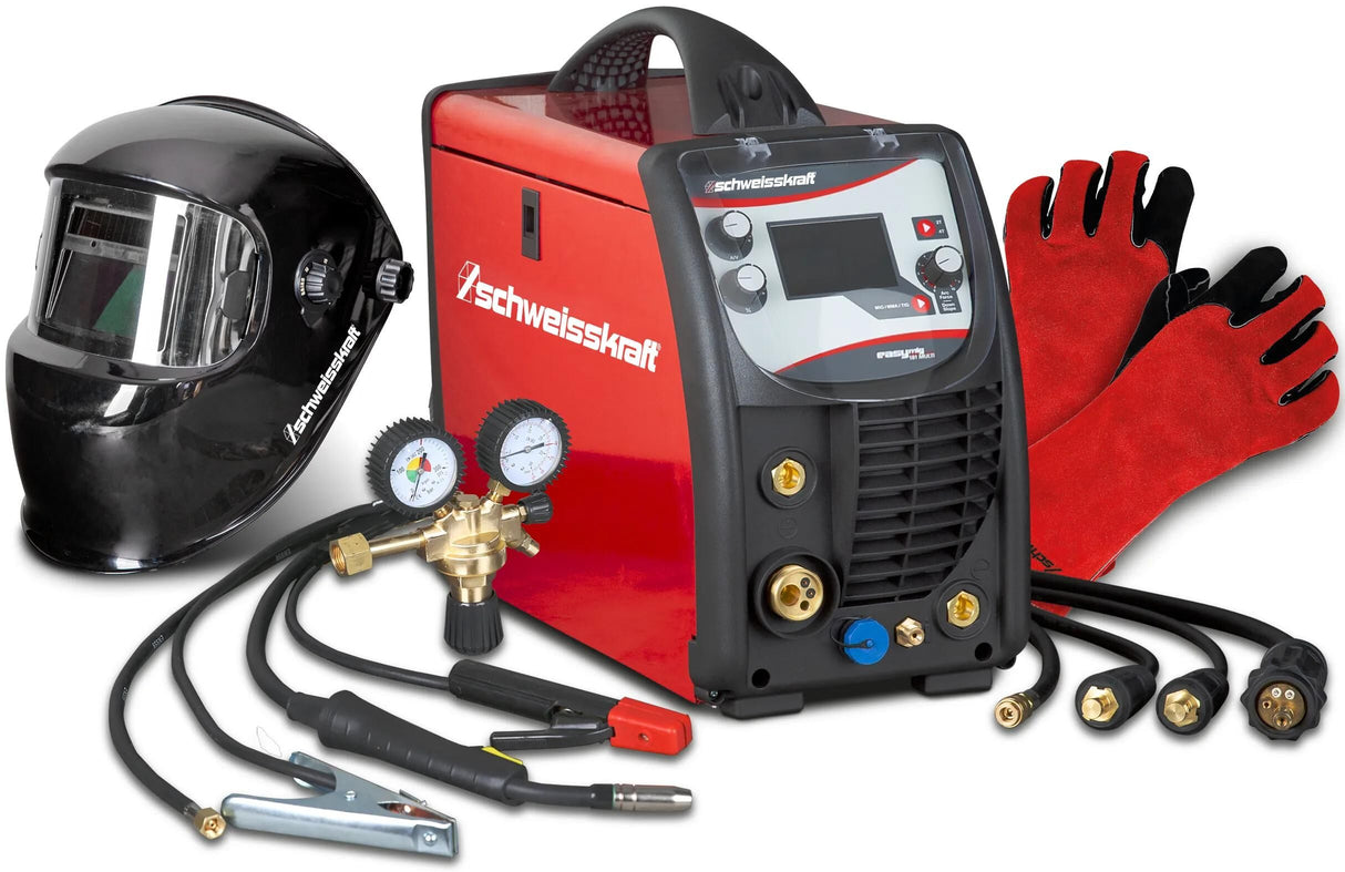 Schweisskraft onduleur multifonctionnel easy-mig 181 multi-set