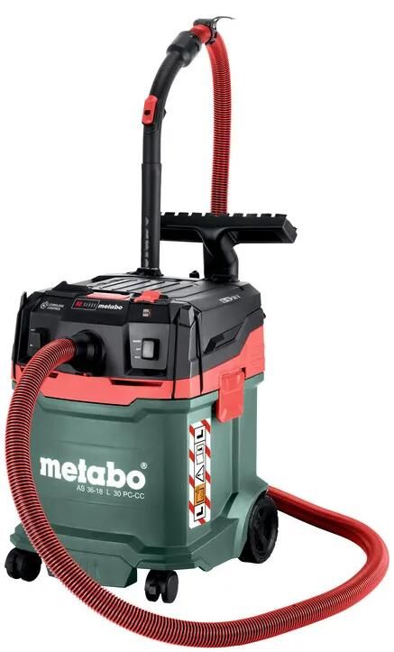 Cendres d'aspirateur sec et humide Metabo 36-18 l 30 pc-cc . aspirateur à batterie moi comme 36-18 l30 pc-cc