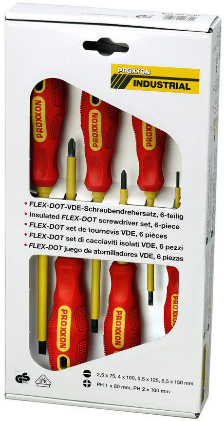 Jeu de tournevis Proxxon flex-dot vde jeu de vis vde 6 pièces