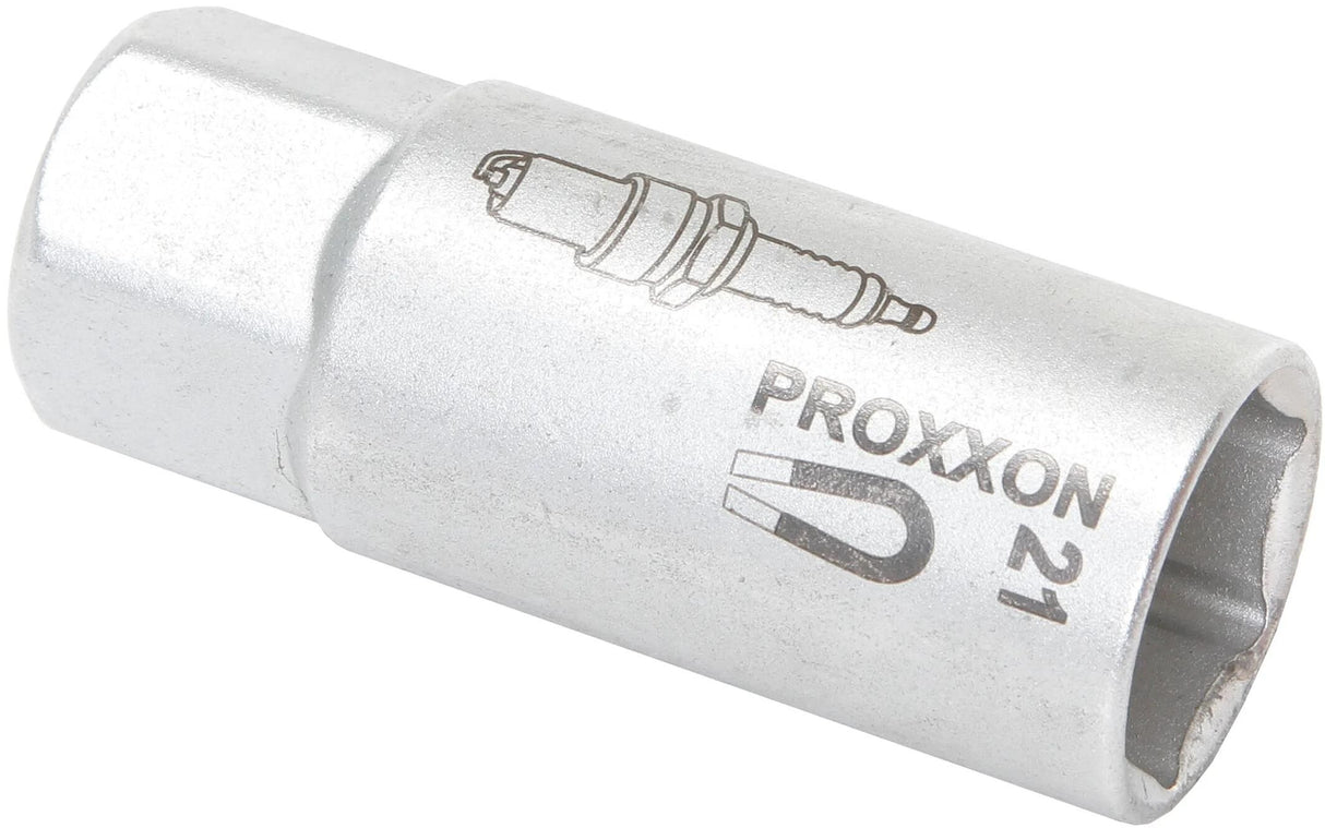 Clé à douille pour bougie d'allumage Proxxon 1 2 insert de bougie d'extrémité avec aimants 21 mm proxxo