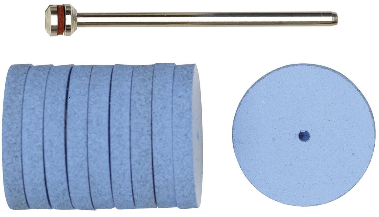 Proxxon set de polissage disque de polissage en silicone roue 22mm 10 pièces
