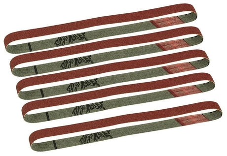 Bandes abrasives Proxxon 5 pièces en carbure d'argent k180