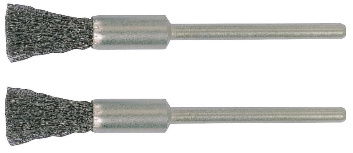 Proxxon brosse brosse brosses arbre 2,35 d=8mm acier 2pcs.
