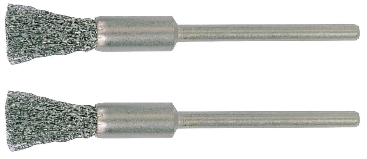 Proxxon brosse brosse brosses avec arbre 2pcs d=8mm inox s