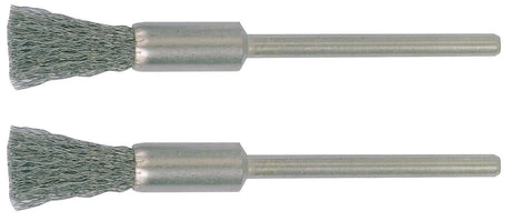 Proxxon brosse brosse brosses avec arbre 2pcs d=8mm inox s