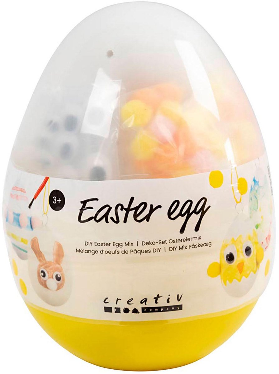 Entreprise créative https : www.ccobby.nl creative-box-Easter-egg-h-14-cm-d-11-cm-1-piece