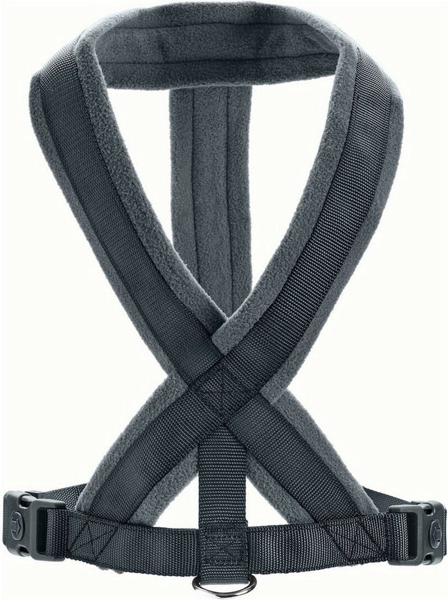 Hunter london confort - harnais pour chien - anthracite - taille m - 57-70cm