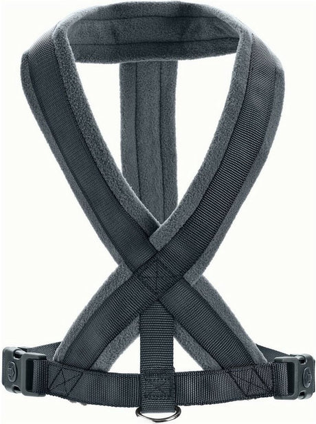 Hunter london confort - harnais pour chien - anthracite - taille m - 57-70cm